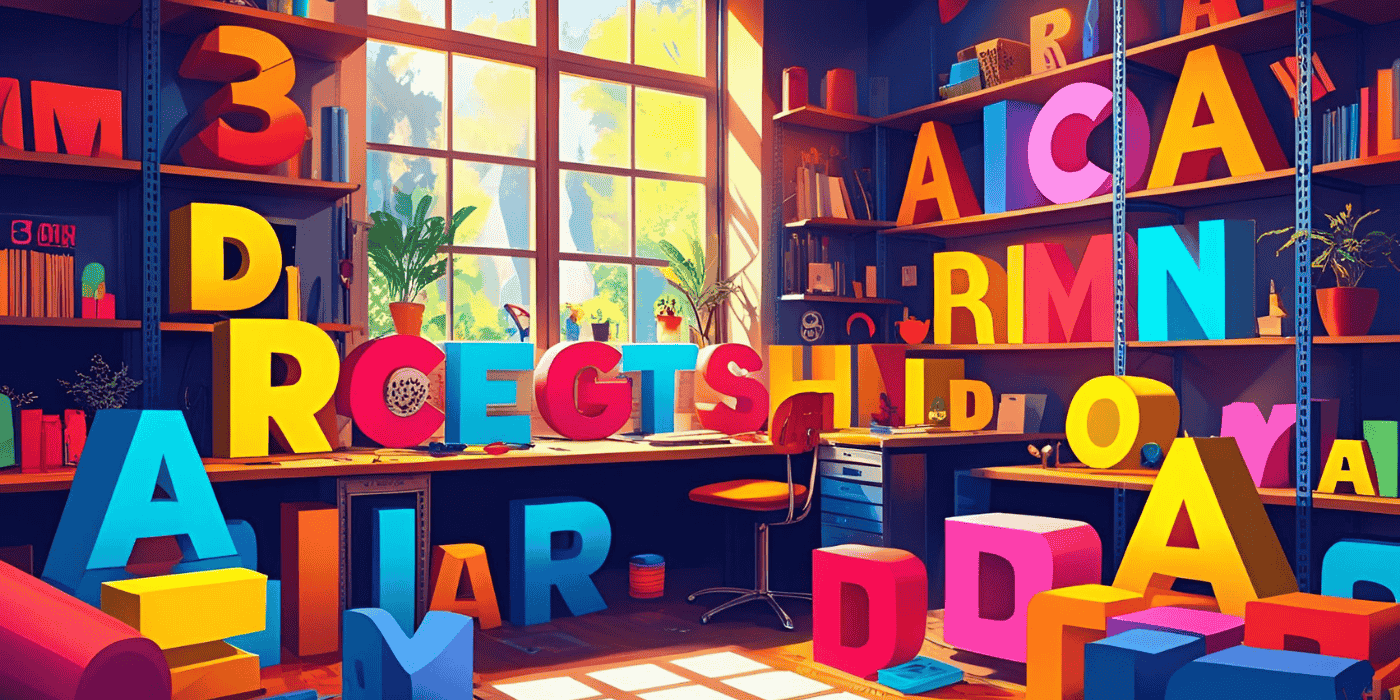 Crafting 3D Letter Signs: A Blend of Technology and Creativity